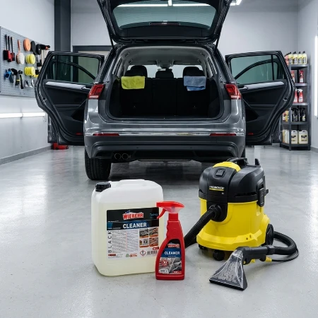 BLACK CLEANER WIEBERR 5L - Sredstvo za čišćenje tekstila, kože i plastike