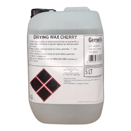 DRYING WAX CHERRY GEMELLI 5L