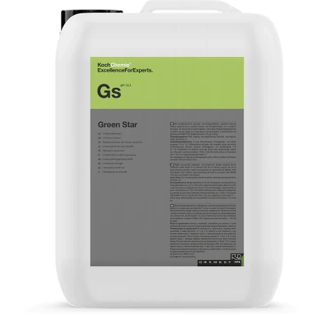 GREEN STAR KOCH 5L - Univerzalno alkalno sredstvo za čišćenje nameštaja i enterijer vozila