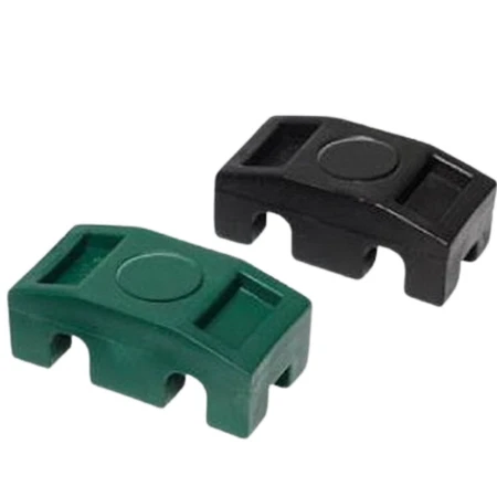 PLASTIČNA ZELENA ŽABICA SA SAMONAREZUJIĆIM VIJKOM ZA STUB 50x50 mm