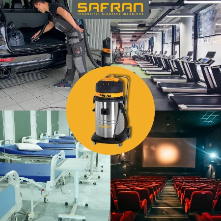 PROFESIONALNI USISIVAČ ZA SUVO I MOKRO USISAVANJE SA 2 MOTORA DWC722 SAFRAN