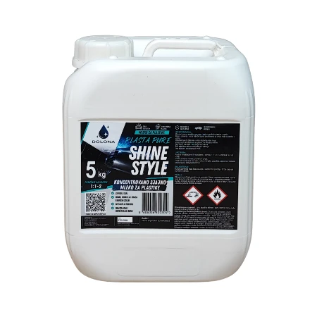 SHINE STYLE DOLONA 5 kg - Sjajno mleko za plastike