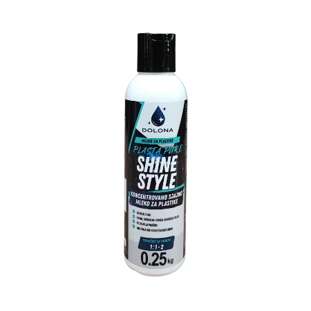 SHINE STYLE DOLONA 250 gr - Sjajno mleko za plastike